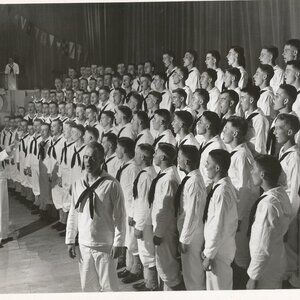 1943 Still Shot  WWII Movie 'The Navy Way' Shot at Great Lakes Naval Base 8 x 10